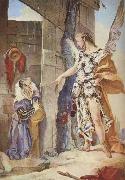 Sarch and the Archangel Giovanni Battista Tiepolo